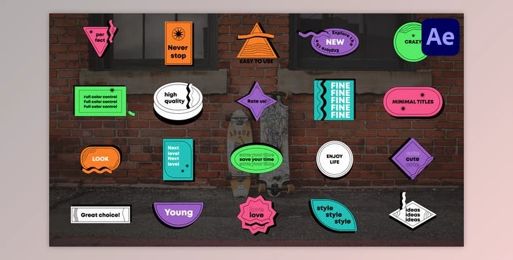 Download Minimal Titles for After Effects (Videohive 45339070) - AE Project