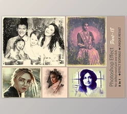 Download Vintage Photo Effect Creativemarket - 10988900