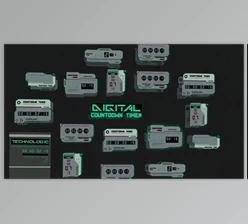 Download Digital Countdown (Videohive 45345723) - AE Project