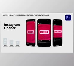 Download Instagram Stomp Opener | Premiere Pro (Videohive 43428186)