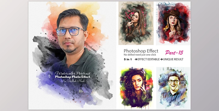 Download Painting Photo Effect Template Creativemarket - 10981743