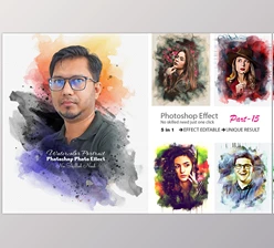 Download Painting Photo Effect Template Creativemarket - 10981743