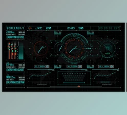 Download HUD700 UI Screen Gadget 2 (Videohive 45370469) - AE Project