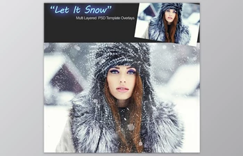 Download Portrait Pizzaz: Let it Snow <span class='badge badge-warning'>Overlays</span>