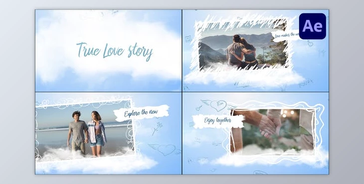 Download True Love Story for After Effects (Videohive 45395778) - AE Project