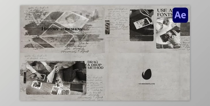 Download History Slideshow for After Effects (Videohive 45395860) - AE Project