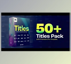 Download Titles Pack – Premiere Pro (Videohive 45387183) - PR Project