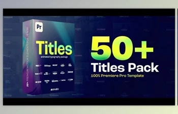 Download Titles Pack – Premiere Pro (<span class='badge badge-warning'>Videohive</span> 45387183) - PR <span class='badge badge-warning'>Project</span>