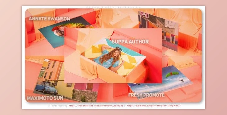 Download Clean Cloth Slideshow (Videohive 45281126) - AE Project