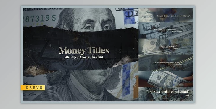 Download Money Titles (Videohive 45443432) - AE Project