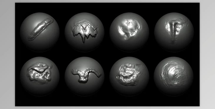 Download Artstation – Metal Damage Brush + Alphas