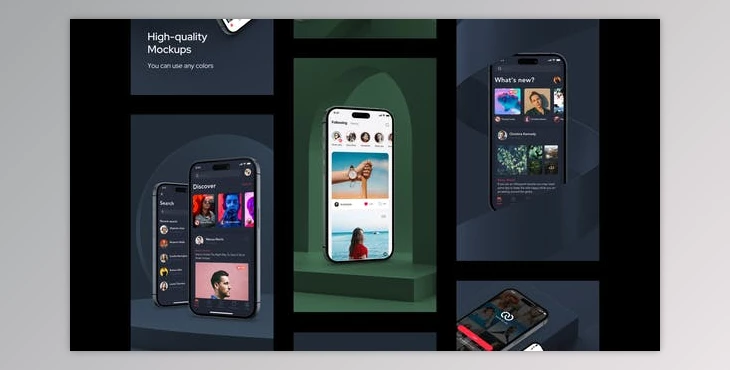 Download App Mockup Instagram Stories (Videohive 45426380) - AE Project