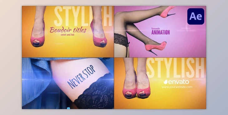 Download Boudoir Titles for After Effects (Videohive 45420683) - AE Project