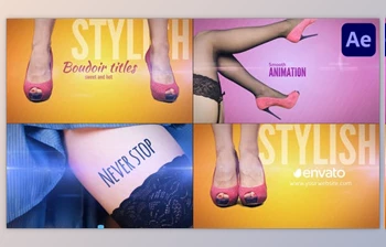 Download <span class='badge badge-warning'>Boudoir</span> Titles for After Effects (Videohive 45420683) - AE Project