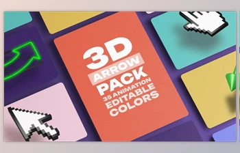 Download 3D Arrow <span class='badge badge-warning'>Pack</span> (Videohive 45423598) - AE Project