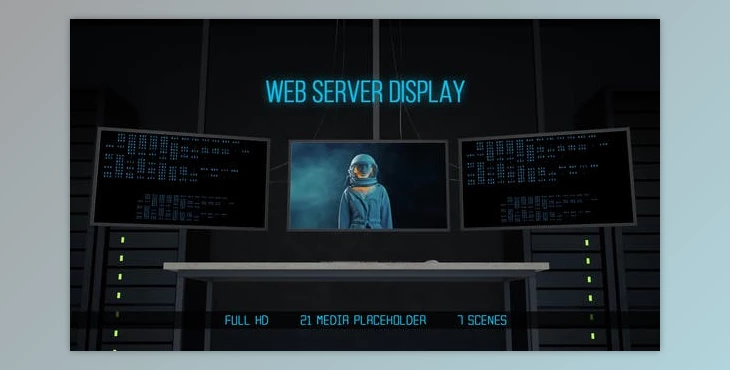 Download Web Server Displays (Videohive 45505821) - PR Project