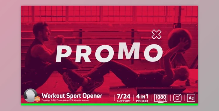 Download Workout Sports Opener (Videohive 21922586) - AE Project