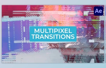 Download Multipixel Transitions for After <span class='badge badge-warning'>Effects</span> (Videohive 45526183) - AE Project