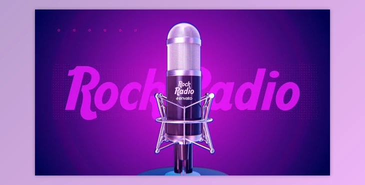 Download Rock Radio Bumper (Videohive 45482009) - AE Project