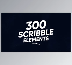 Download 300 Scribble Elements (Videohive 23145343) - AE Project
