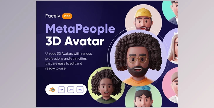 Download Facely V2 – MetaPeople 3D Avatar