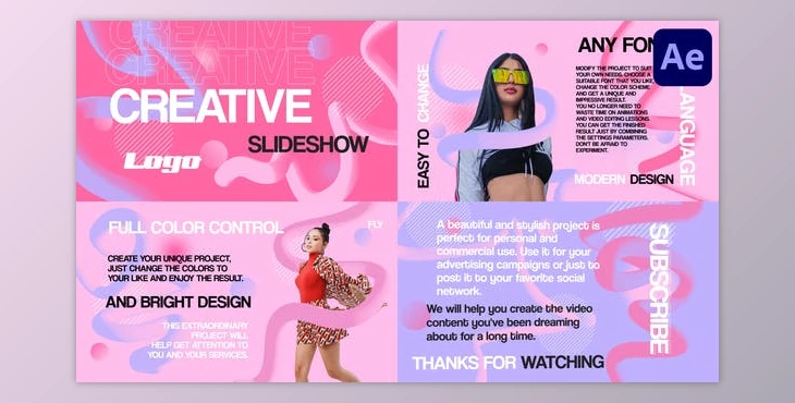 Download Abstract Creative Slideshow for After Effects (Videohive 44935056) - AE Project