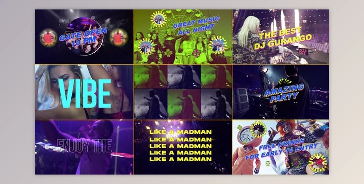 Download Party Night Opener (Videohive 45482015) - AE Project