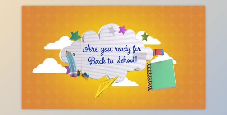 Download Back to School Promo (Videohive 30616153) - AE Project