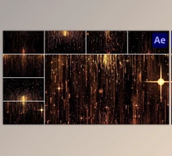 Download Gold Backgrounds for After Effects (Videohive 45527166) - AE Project