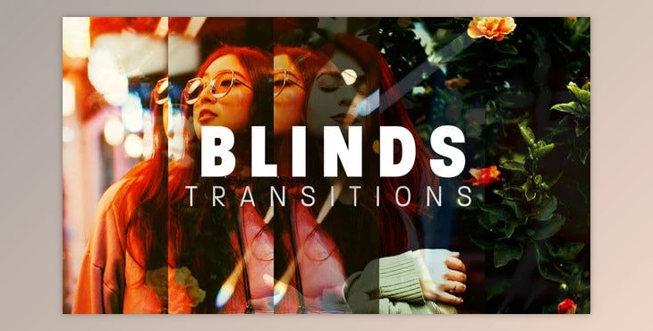 Download Blinds Transitions Pack 12 Stylish Effects in 3 Unique Styles (Videohive 44759557) - PR Project