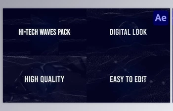 Download HiTech Waves <span class='badge badge-warning'>Pack</span> for After Effects (<span class='badge badge-warning'>Videohive</span> 45543625) - AE Project