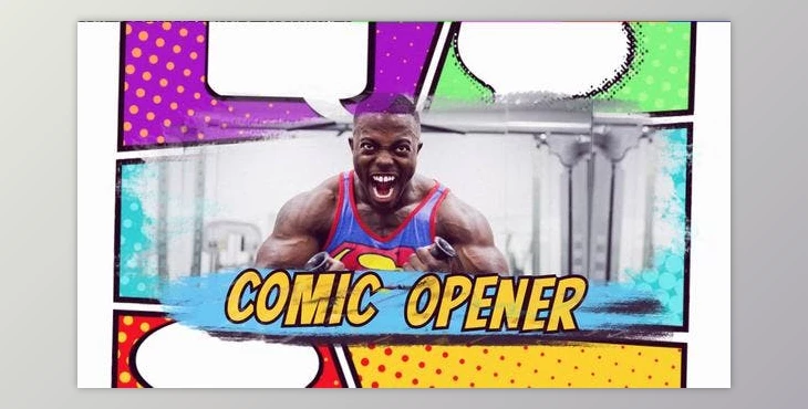 Download Comic Book Intro (Videohive 45629301) - AE Project