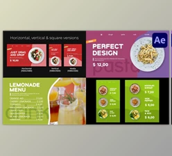 Download Restaurant Food (Social Media) for After Effects (Videohive 45651038) - AE Project
