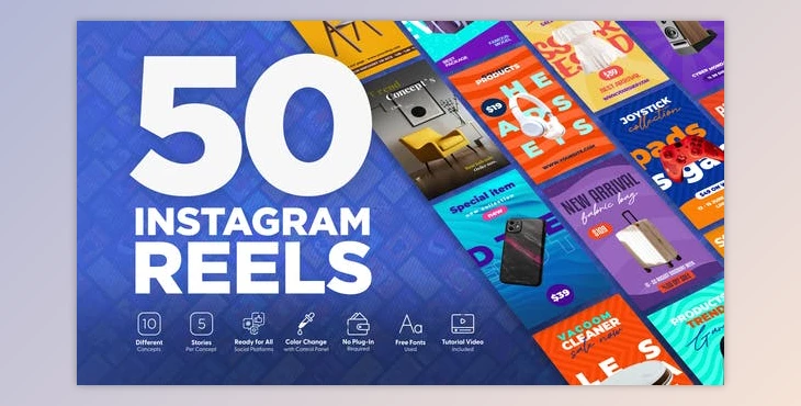 Download Shopping Instagram Stories (Videohive 45697744) - AE Project