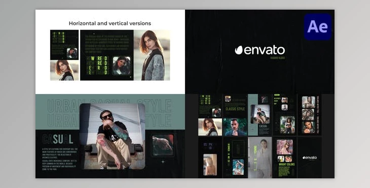 Download Fashion Slide And Stories for After Effects (Videohive 45630146) - AE Project