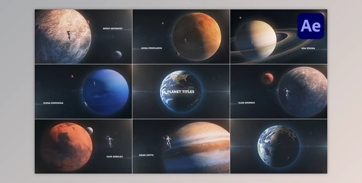 Download Planet Titles for After Effects (Videohive 44285216) - AE Project
