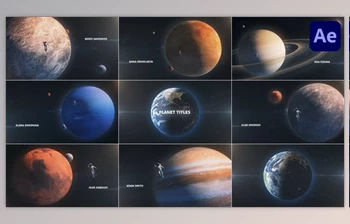 Download <span class='badge badge-warning'>Planet</span> Titles for After <span class='badge badge-warning'>Effects</span> (Videohive 44285216) - AE Project