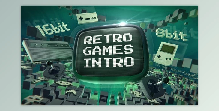 Download Retro Games (Videohive 45593465) - AE Project