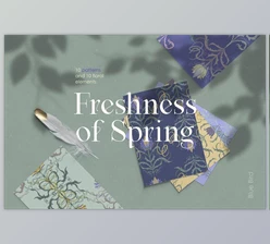 Download Freshness of Spring – Floral Patterns Collection