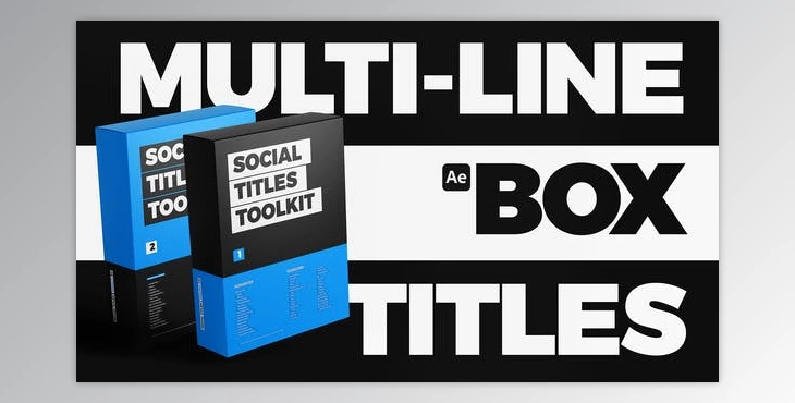 Download Social Titles Toolkit (Videohive 45697675) - AE Project