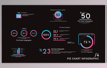 Download Pie Chart Infographics <span class='badge badge-warning'>4</span> (Videohive 45697093) - AE Project