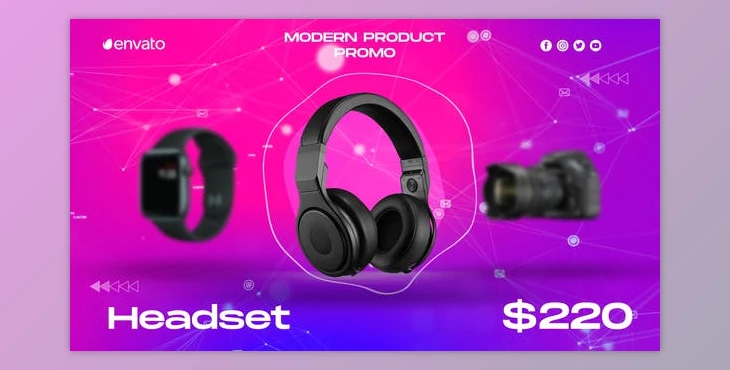 Download Minimal Clean Product Promo (Videohive 45695220) - AE Project
