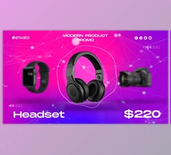 Download Minimal Clean Product Promo (Videohive 45695220) - AE Project