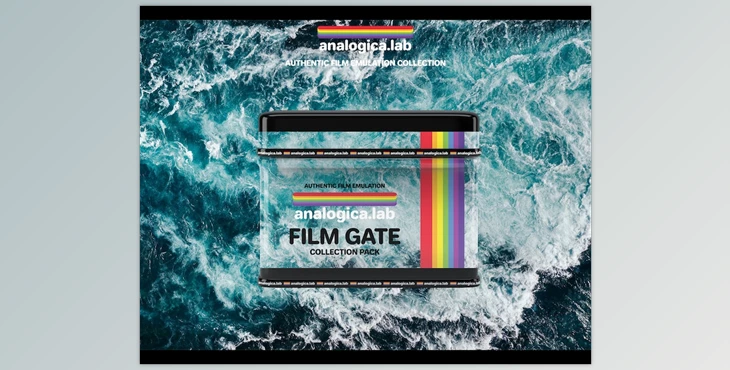 Download Analogica Lab – 8 Overlay FILM GATE PACK 4K – Anamorphic Film Emulation Video Photo