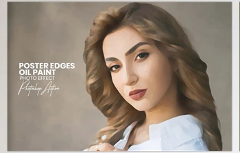 Download Poster <span class='badge badge-warning'>Edges</span> Oil Paint Photoshop