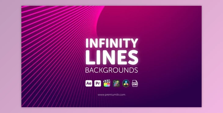 Download Infinity Lines Backgrounds (Videohive 45757176) - AE Project