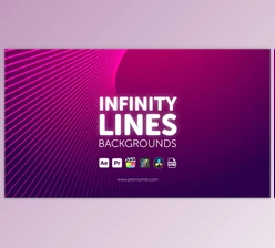 Download Infinity Lines Backgrounds (Videohive 45757176) - AE Project