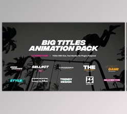 Download Titles Animation Pack (Videohive 45650556) - AE Project