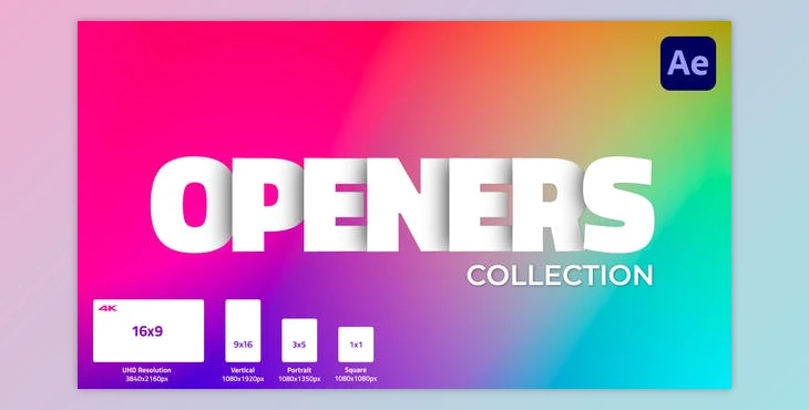 Download Openers Pack (Videohive 45635764) - AE Project