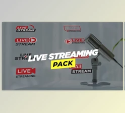 Download Live Streaming Pack (Videohive 45826650) - AE Project